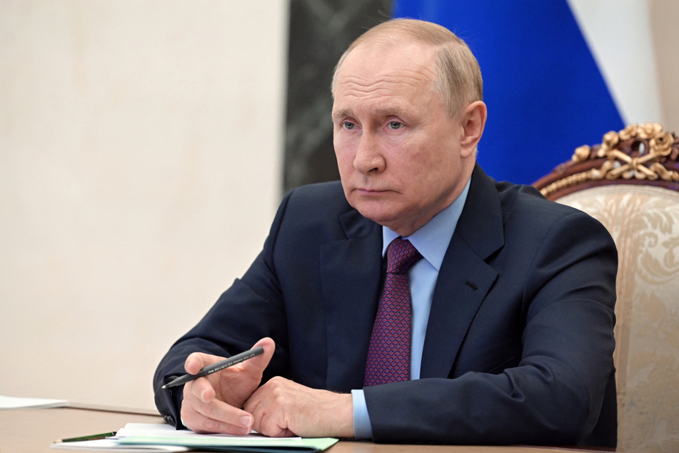 Russian President Vladimir Putin did not attend the conference in person.