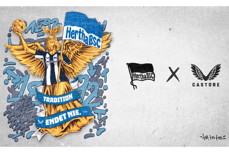 Hertha BSC hat am Sonntagabend offiziell seinen neuen Ausrüster Castore vorgestellt.