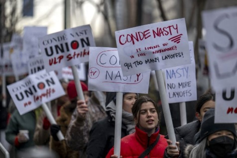 Mit Arbeitsverweigerung und Streik wollen die Condé-Nast-Mitarbeiter gegen die Massenentlassungen vorgehen.