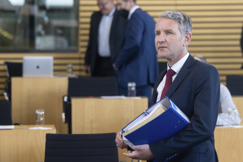 Wortgefecht im Landtag: Grünen-Politiker nennt Höcke einen Faschisten, Sitzung unterbrochen