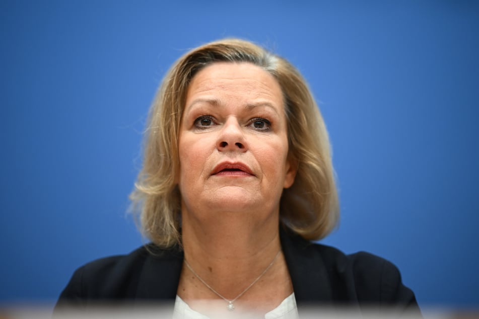 Bundesinnenministerin Nancy Faeser (54, SPD). (Archivbild)