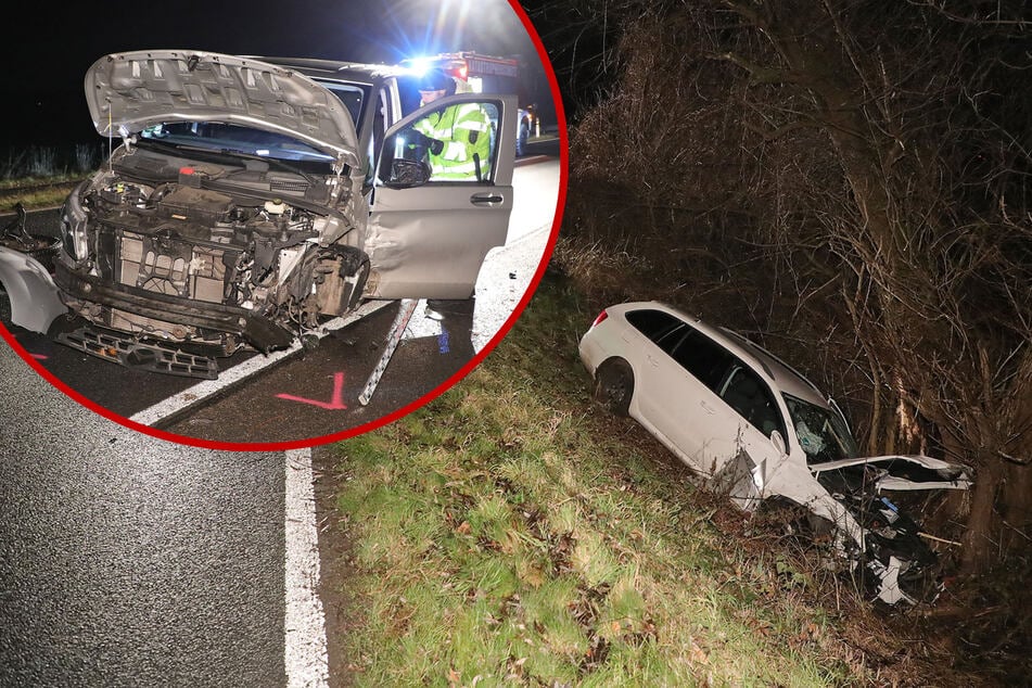 Heftiger Nikolaus-Crash in Sachsen: Fünf Verletzte - darunter zwei Kinder