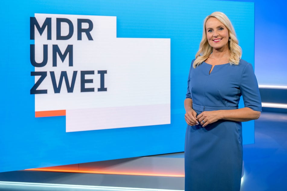 "MDR um 2"-Moderatorin Anja Petzold im Studio der Nachmittagssendung. Wie TAG24 nun erfuhr, soll das Magazin zum Jahresende auslaufen.