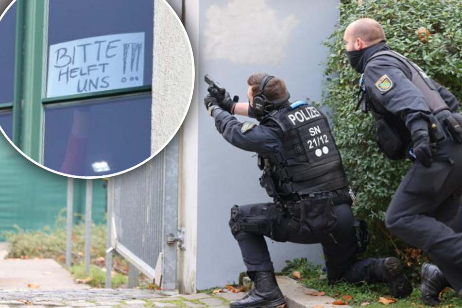 Leipzig: Polizei-Großeinsatz an Leipziger Schule: Das steckt dahinter!