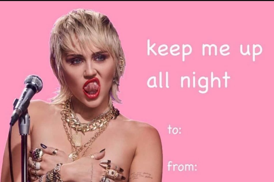 Miley Cyrus' Valentine's Day message: don't have sex!