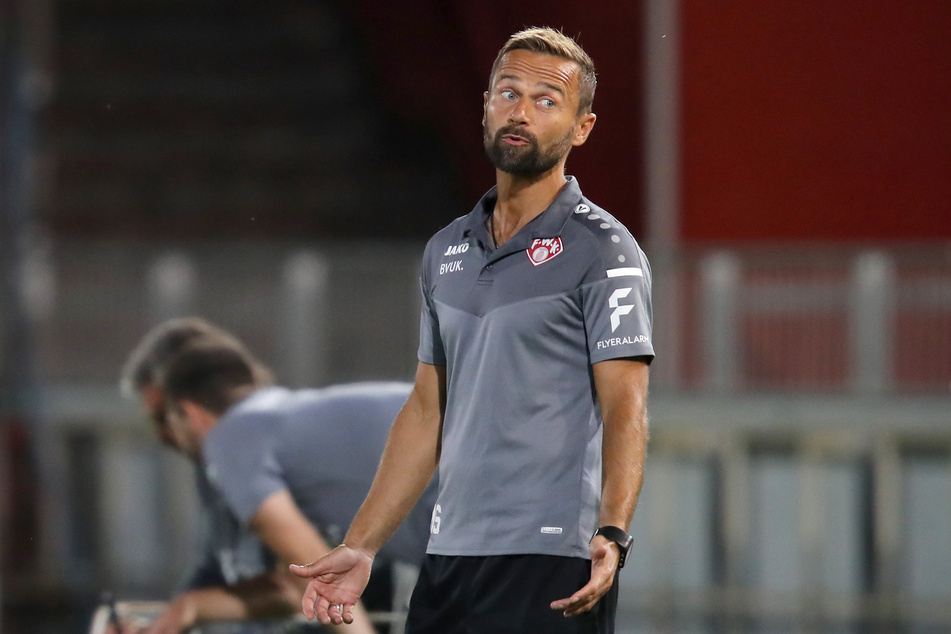 Das war's für Michael Schiele (42). Er ist ab sofort nicht mehr Trainer der Würzburger Kickers.