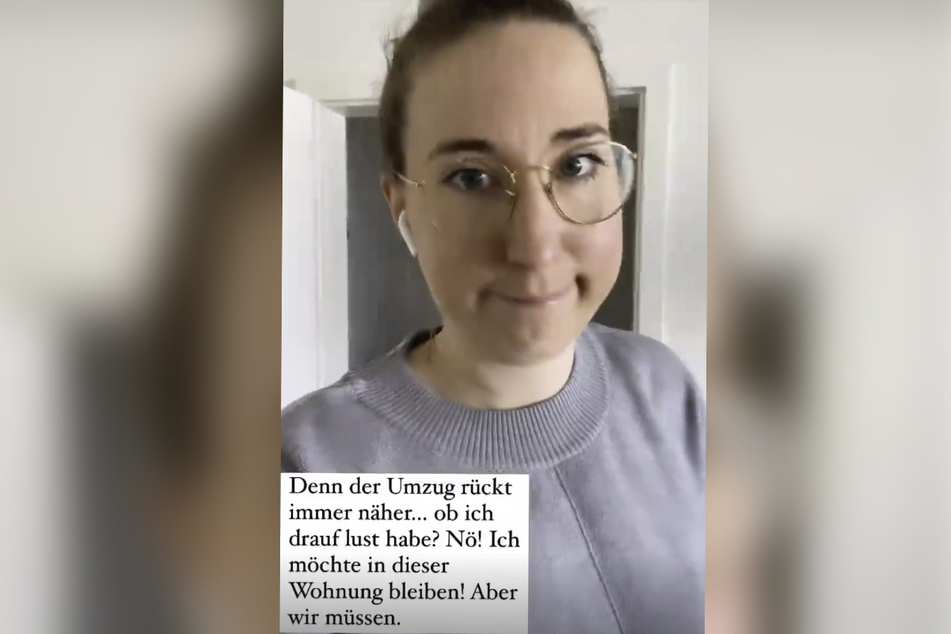 Melissa (29) erzählt auf Instagram von ihrem Umzug