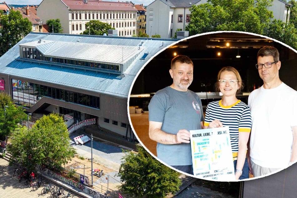 Dresden: Scheune fast fertig saniert: Herz der Neustadt soll bald wieder schlagen