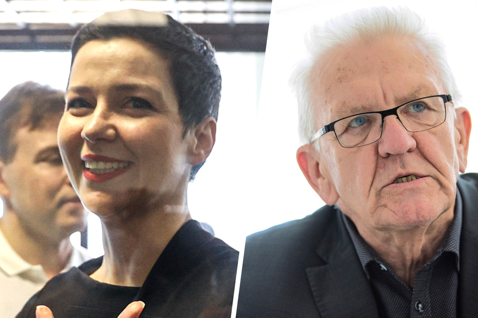 Winfried Kretschmannum (73, Grüne) fand auf Twitter deutliche Worte zum Urteil gegen Maria Kolesnikowa (39).