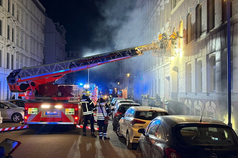 Der Brand brach am Abend aus.