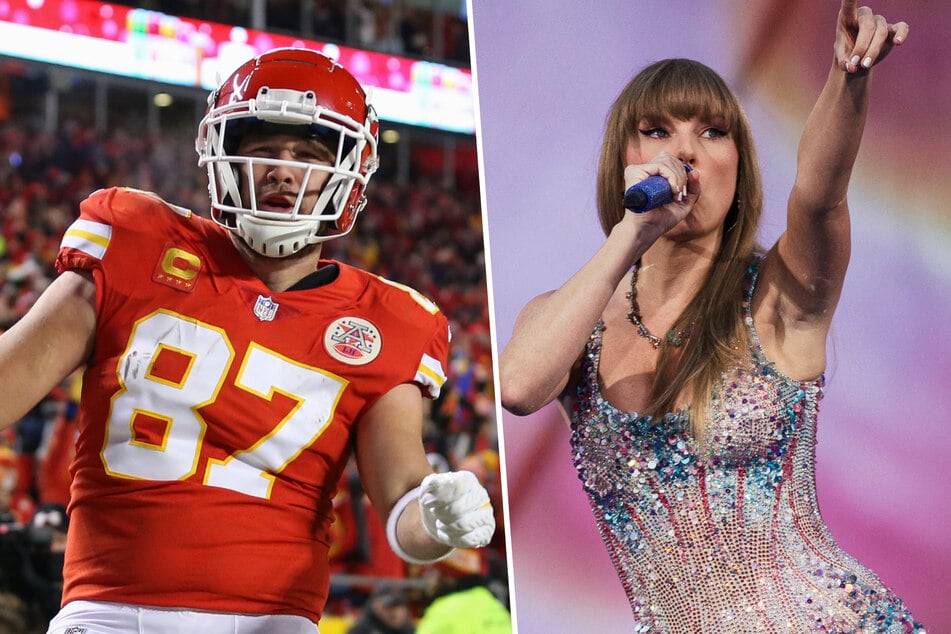 Taylor Swift gave Travis Kelce an adorable nod as she hit the stage for her first Eras Tour performance in Dublin.