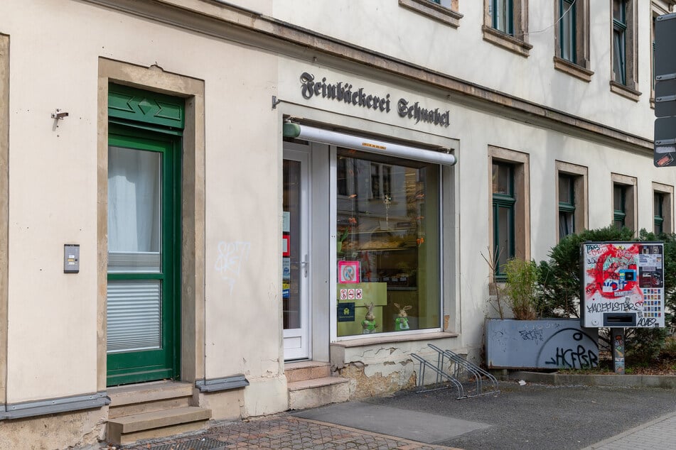 Mit Übernahme im Mai wird die Feinbäckerei Schnabel in der Pieschener Maxim-Gorki-Straße in Zukunft "Josephine - die Konditorei" heißen.