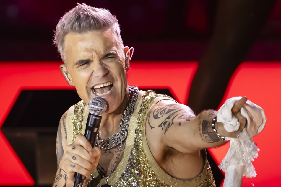 In Düsseldorf wird Robbie Williams (51) auch einige Songs von seinem neuen Album zum Besten geben.