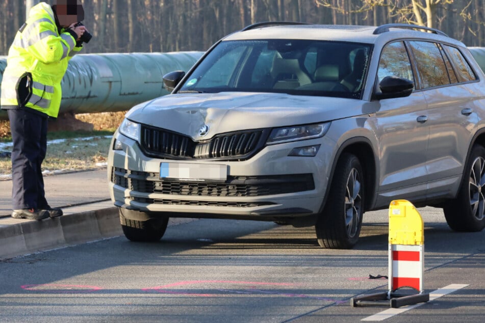 Unfall in Chemnitz: Rentner von Škoda erfasst und lebensbedrohlich verletzt