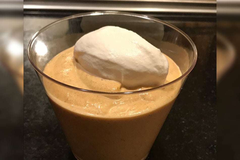 Instagram users have tried out their own variations of homemade pumpkin mousse.