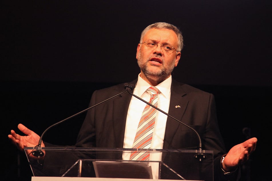 Ebrahim Rasool speaks onstage at the Shared Interest 19th Annual Awards Gala on March 18, 2013 in New York City.