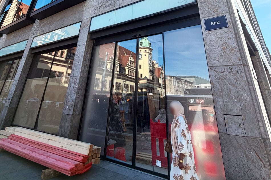 Der erste "Uniqlo" in Sachsen wird sich über 1100 Quadratmeter und drei Etagen erstrecken.