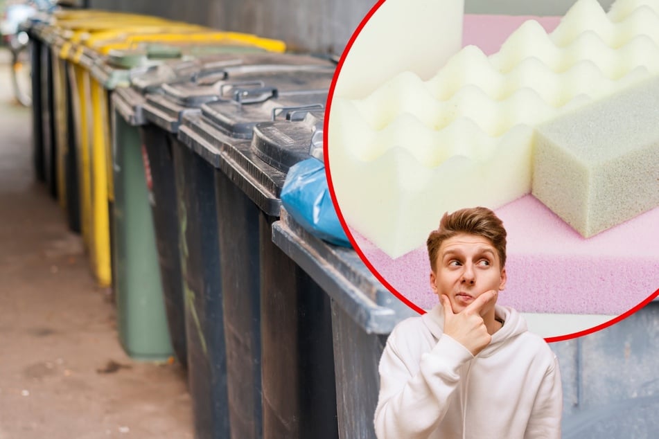 Wie entsorgt man Schaumstoff? Gelbe Tonne oder Restmüll?