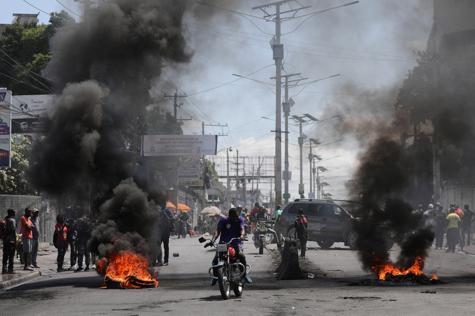 Violence in Port-au-Prince, Haiti has led to non-essential staff at the US embassy being evacuated.