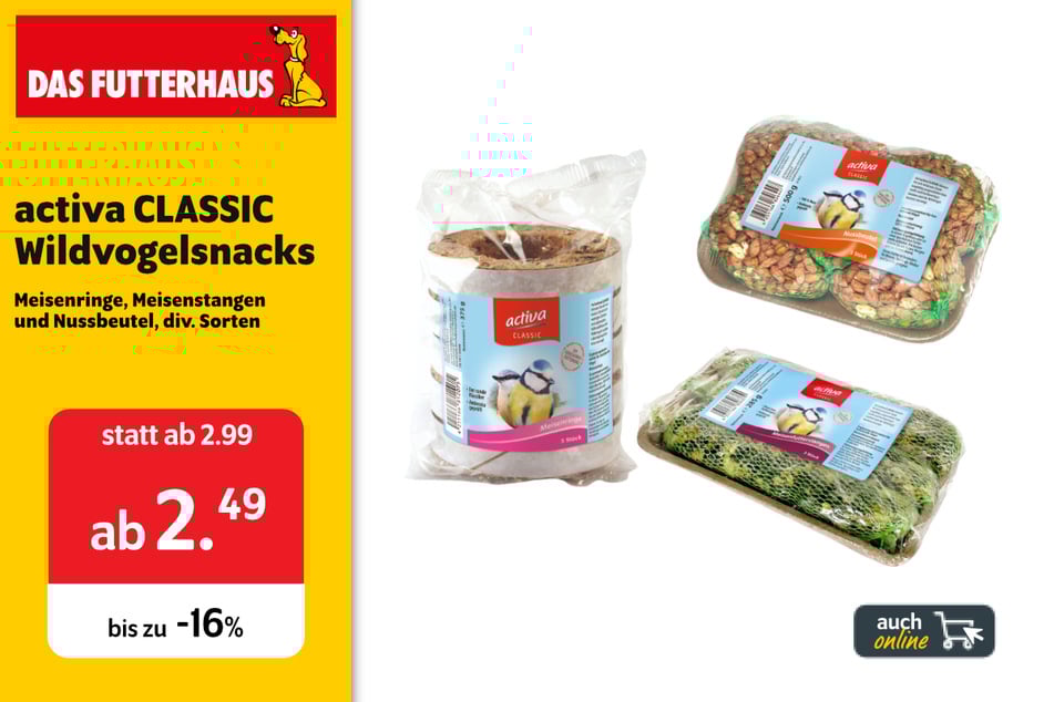 activa CLASSIC Wildvogelsnacks
