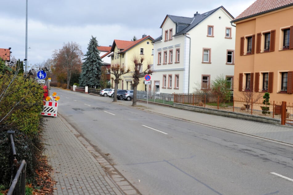 Auf der Leipziger Straße in Rochlitz spielte sich im Januar 2025 das blutige Familiendrama ab.