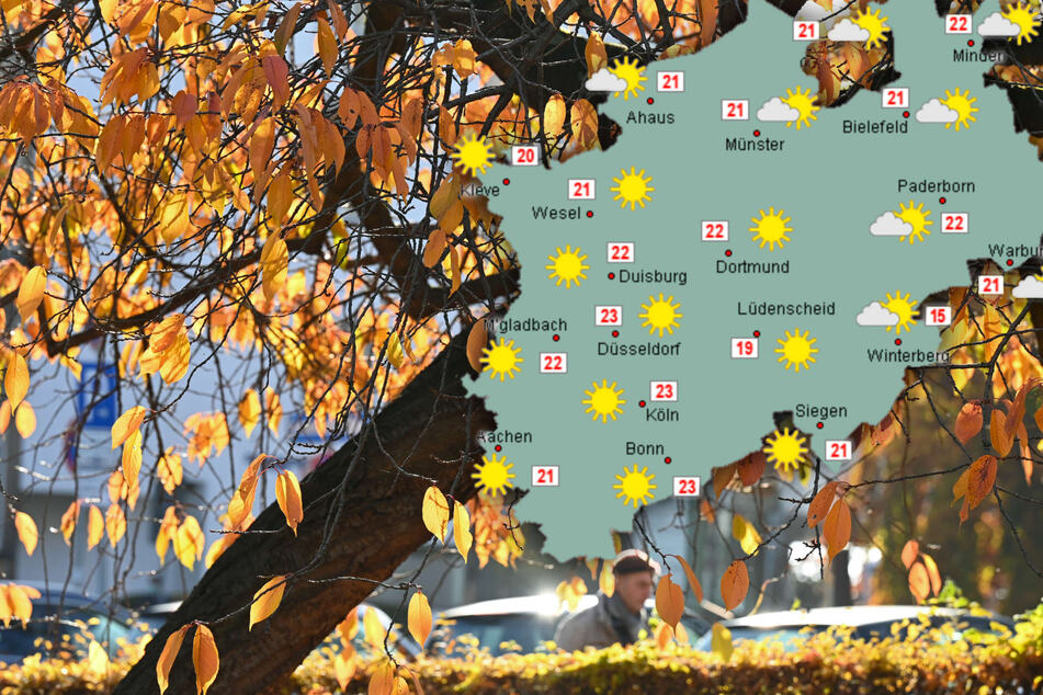 Sonne-Wolken-Mix in NRW: Neue Woche startet mit goldenem Oktoberwetter
