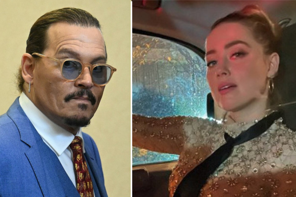 Amber Heard (r.) denied outright abusing Johnny Depp (l.), despite being heard admitting to it on tape.