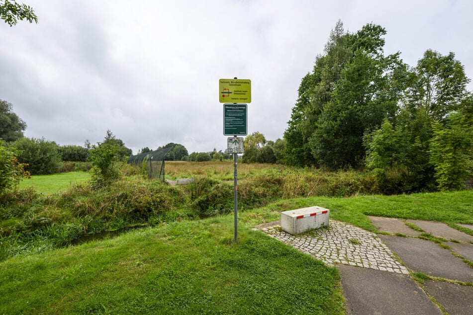 Die einstige Holzbrücke wurde bereits abgerissen.