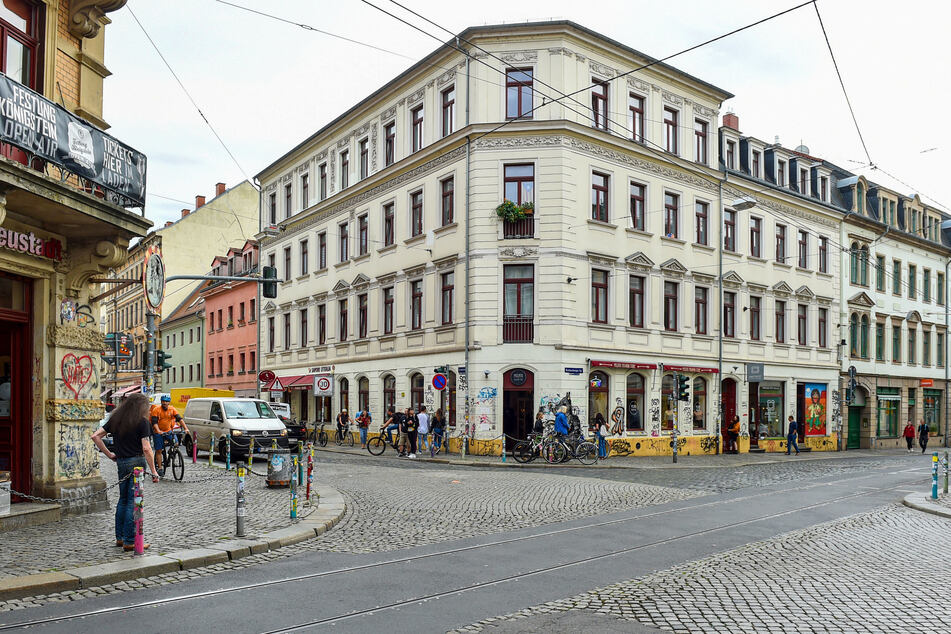 Die Tat geschah an der Louisenstraße Ecke Görlitzer Straße.
