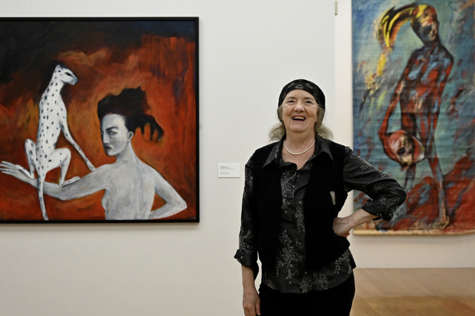 Nur noch am heutigen Sonntag zeigt die Städtische Galerei die Sonderausstellung: "Angela Hampel. Das künstlerische Werk".