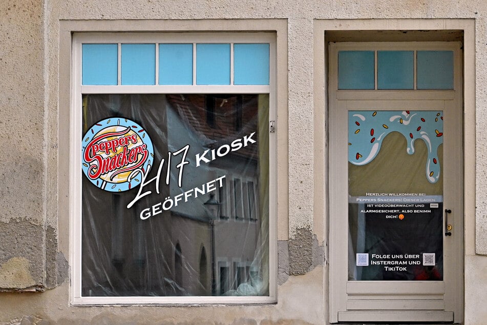 Das Geschäft in der Freiberger Straße stand seit 2016 leer. Ab 1. Juni zieht "Peppers Snackers" ein.