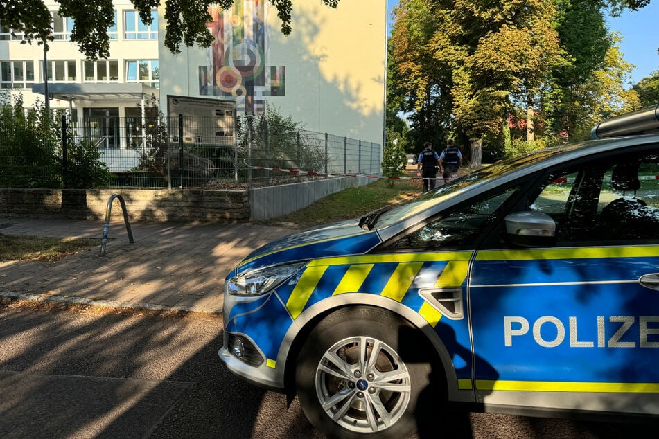 2024 hatte es eine Drohung gegen die Ernst-Wille Gemeinschaftschule in Magdeburg gegeben. (Archivbild)
