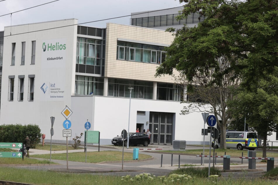 Alarm am 1. Mai: Feuer in Patientenzimmer des Erfurter Helios-Klinikums