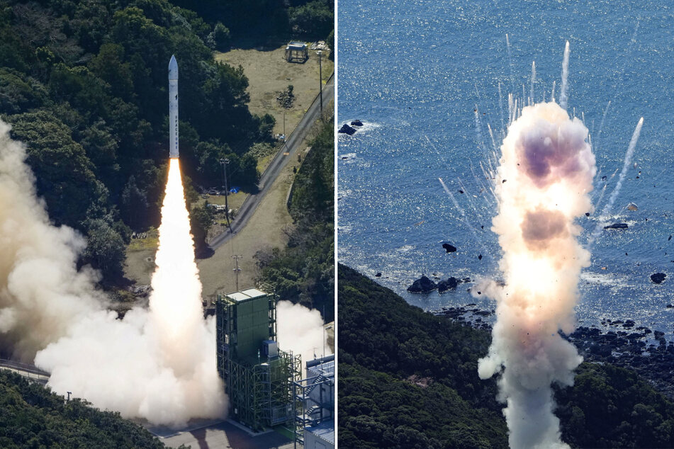 A rocket launch by the Japanese company Space One failed spectacularly on Wednesday morning.