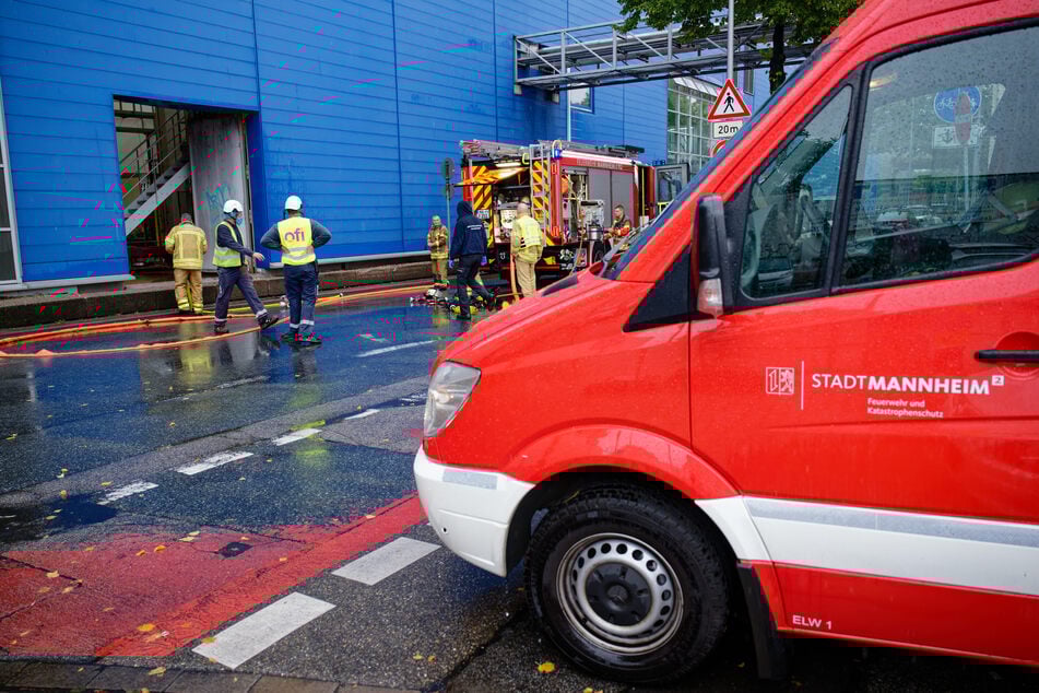 Insgesamt 36 Einsatzkräfte waren vor Ort.
