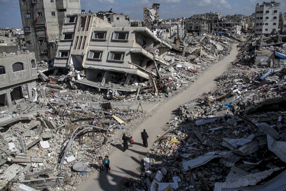 Das Flüchtlingsviertel Dschabalia wurde von den israelischen Angriffen hart getroffen.