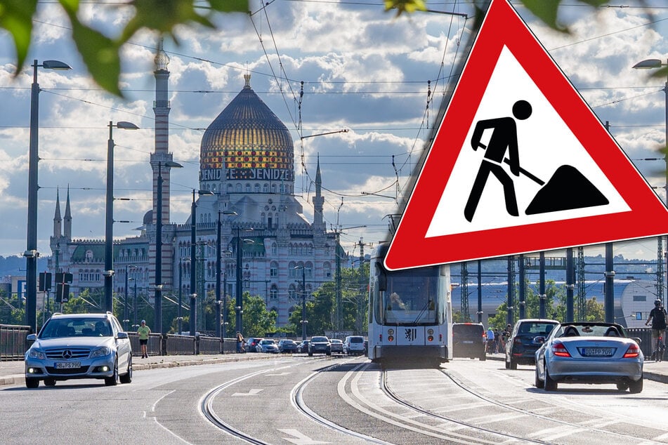 Herbst-Baustelle in Dresden: Sperrung auf Marienbrücke