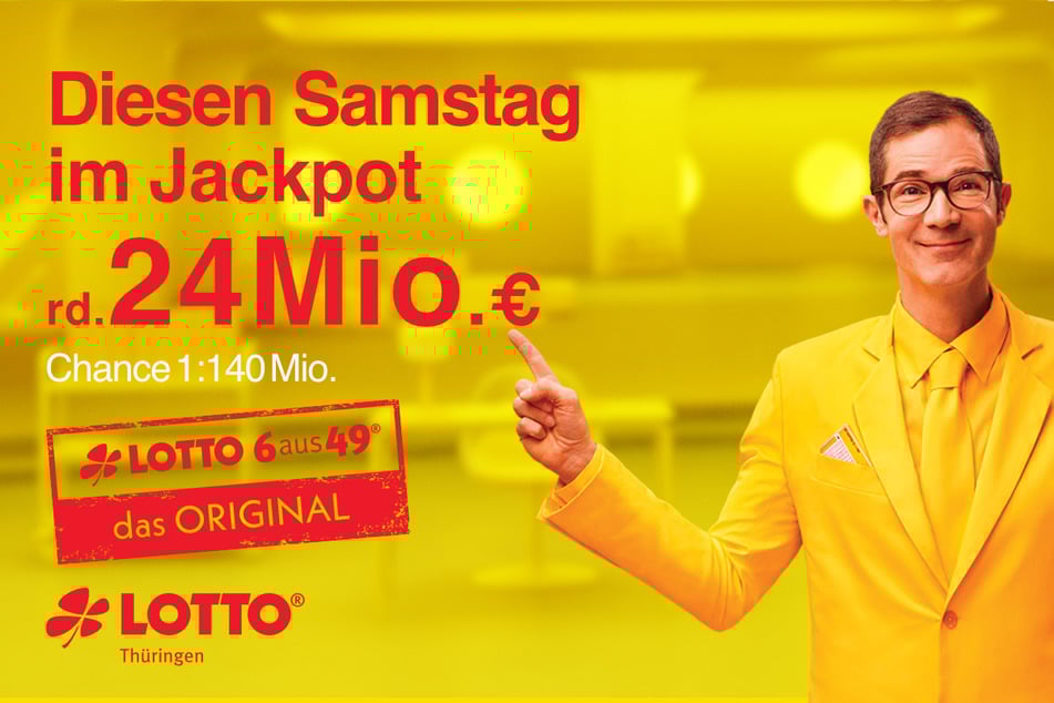 LOTTO 6aus49: Diesen Samstag (4.10.) liegen rd. 24 Millionen Euro im Jackpot.