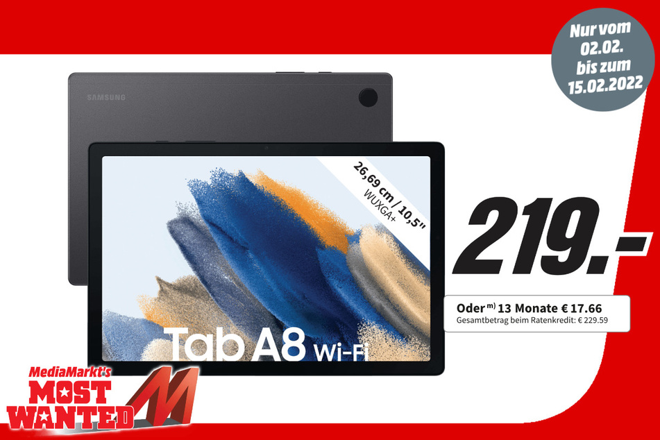 Samsung Galaxy TAB A8 WiFi