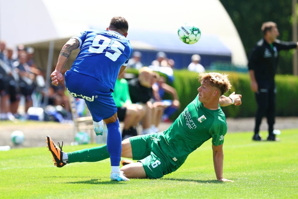 Trotz eines ordentlichen Kampfes verlor Chemie Leipzig am Samstag das Testspiel gegen den FC Banik Ostrava.