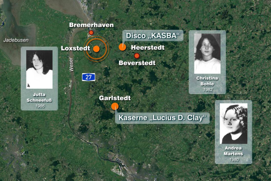 Auch im Großraum Bremerhaven verschwanden zwischen 1980 und 1986 drei junge Frauen.