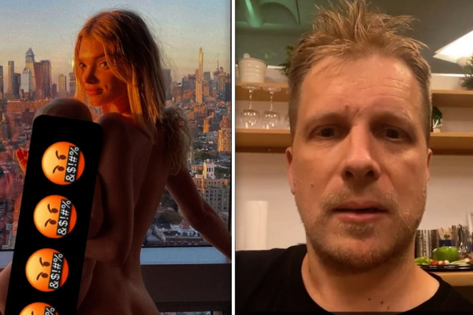 Oliver Pocher ist fassungslos: Berühmtes Model hält Baby auf dem Arm, beide sind nackt