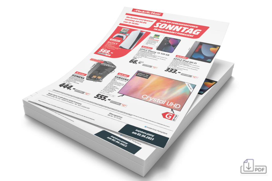 Die Sonntags-Angebote von MediaMarkt in der Übersicht.