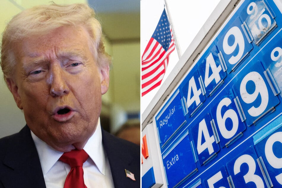 President Donald Trump said a historic spike in oil prices was "a very small price to pay" for his war on Iran.