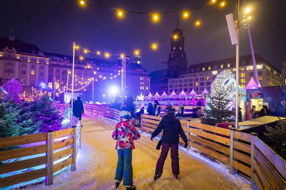 Eislaufen und Riesenrutsche: Das gibt's aktuell in Dresden