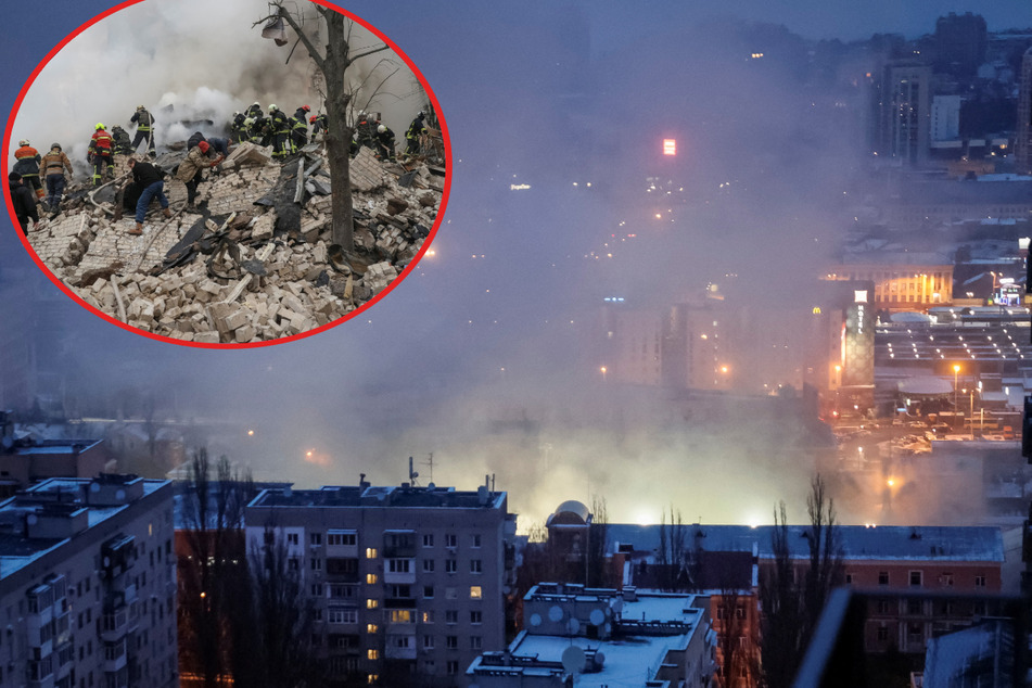 Russia launches latest attack on Ukraine as Kyiv and Kharkiv suffer deadly strikes