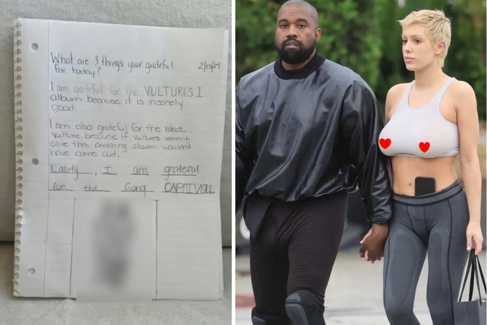 Halbnackte Bianca Censori: Tochter von Kanye West sorgt mit pikanter Zeichnung für Wirbel