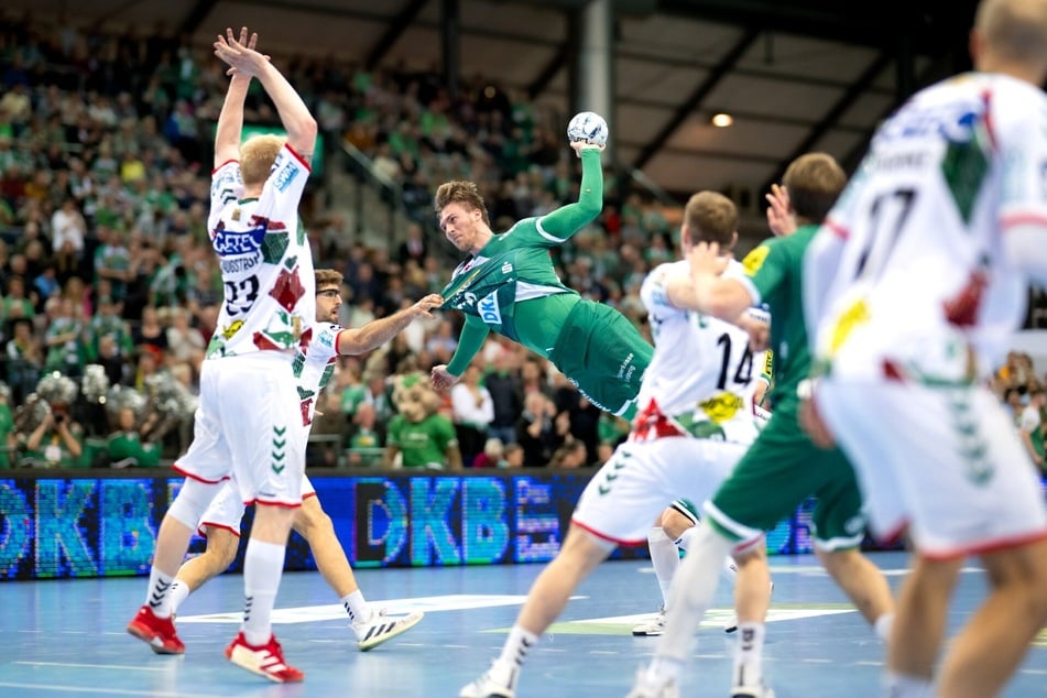 Am Sonntag empfängt der SC DHfK Leipzig Champions-League-Sieger SC Magdeburg. (Archivfoto)