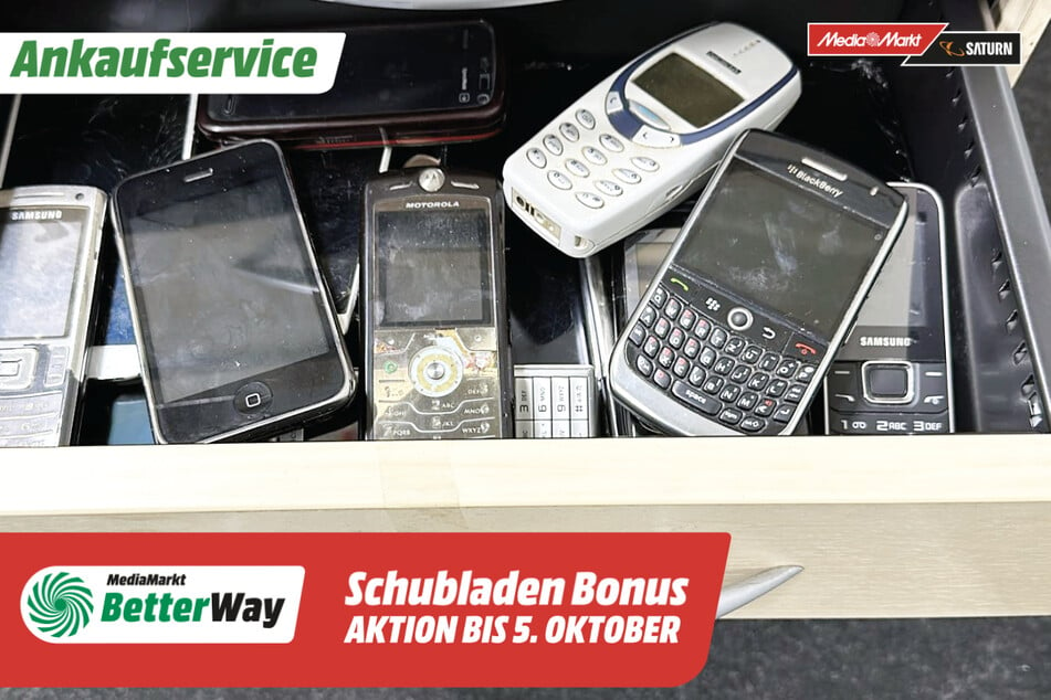 Bis 5. Oktober könnt Ihr Euer altes Handy eintauschen!