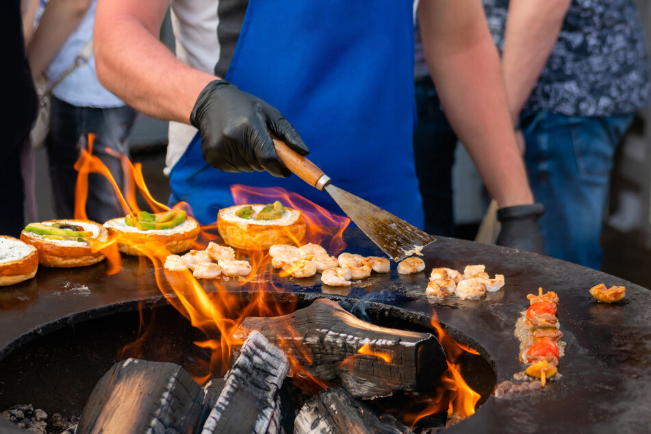 Noch am Montag gibt es Streetfood auf der Prager Straße. (Symbolbild)